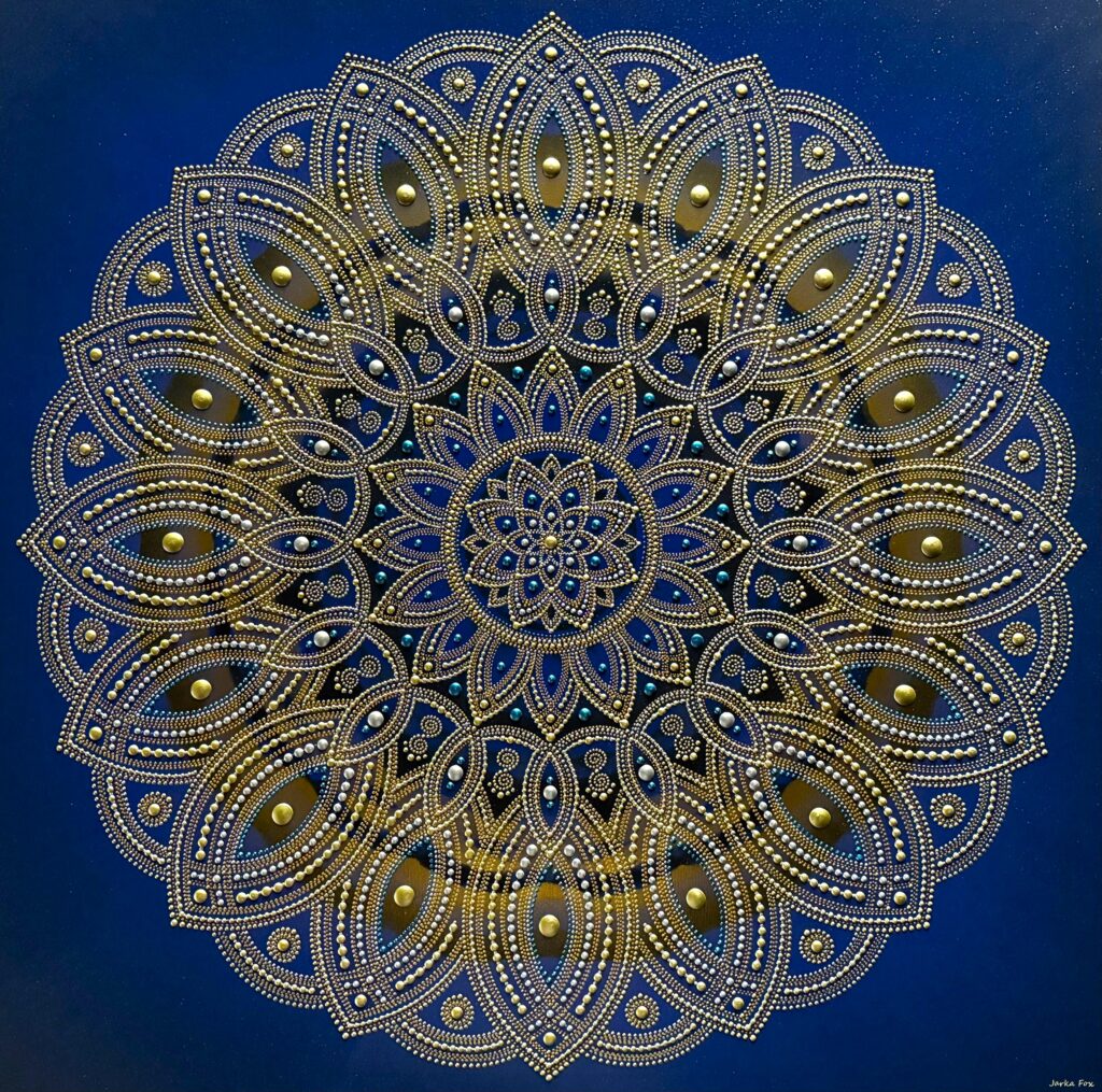 MANDALA of ABUNDANCE 130x130cm