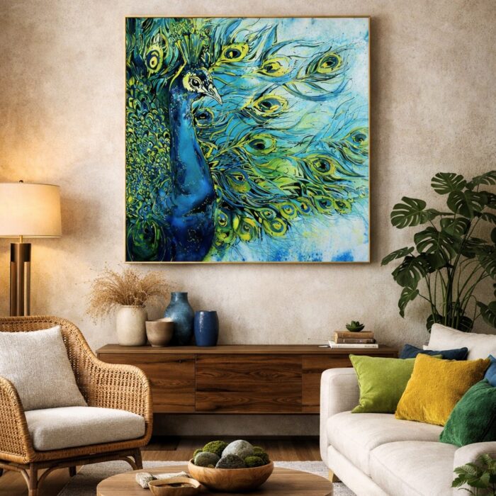 PEACOCK BEAUTY
A beauty that does not hide — it shines when we allow ourselves to be fully who we are.
Like a peacock раскрыing its colors, we become our true essence the moment we allow ourselves to fully shine in our own light.
