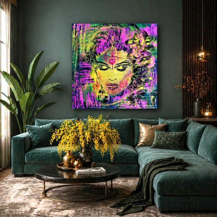 SACRED KNOWING
In silence, a space opens where knowing flows without words.
She is connected, guided by a force within… and in harmony with it, she creates, acts, and transforms.
