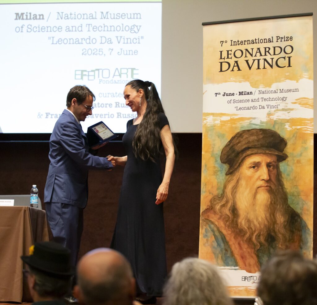 2025 ART Prize "Leonardo da Vinci", Milan, Italy , awarded at Leonardo da Vinci Museum of Science and Technology