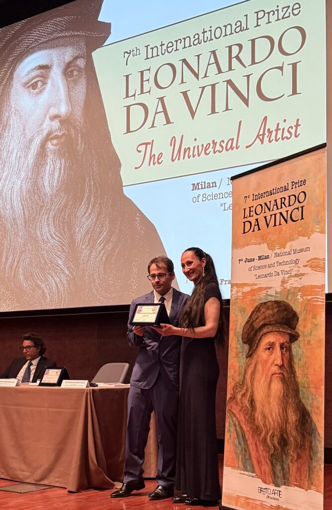 2025 ART Prize "Leonardo da Vinci", Milan, Italy , awarded at Leonardo da Vinci Museum of Science and Technology