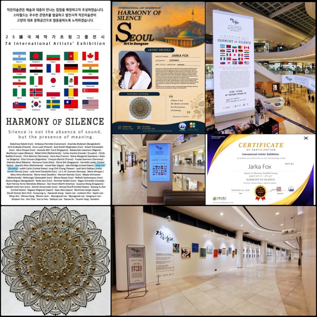 2026 Seoul South Korea HARMONY of SILENCE international exhibition 