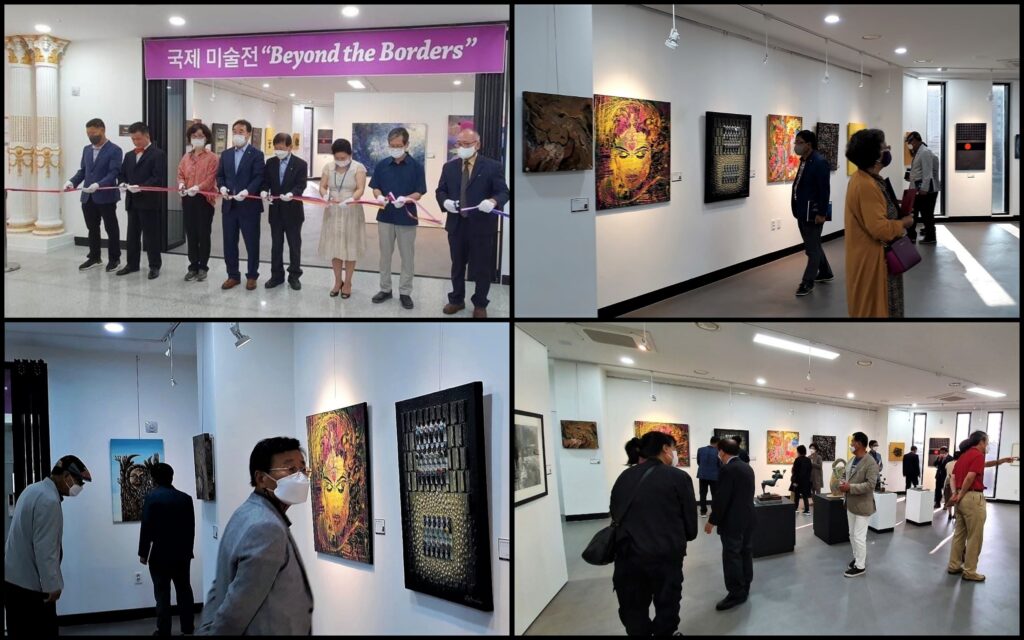 South Korea FANTAPIA ART MUSEUM, International Art Exhibition " Beyond Borders" 