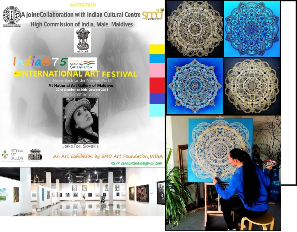 Maldives National Art gallery in Male, International Art Exhibition 2021