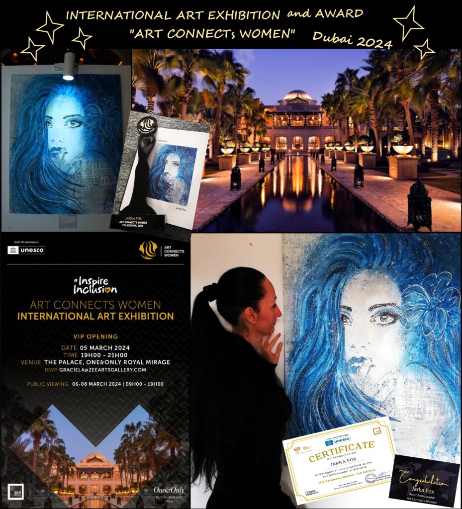 Dubai UAE 2024- ART CONNECTs WOMEN" International Art Exhibition  