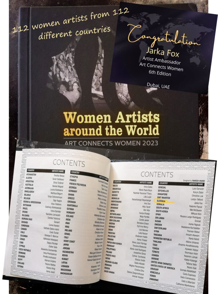 Dubai UAE 2023- ART CONNECTs WOMEN" International Art Exhibition  