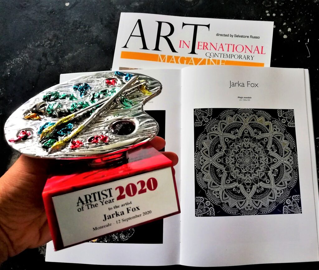 ART PRIZE "ARTIST OF THE YEAR 2020", Italy  